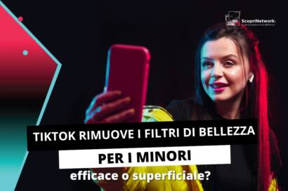 TikTok per i minori