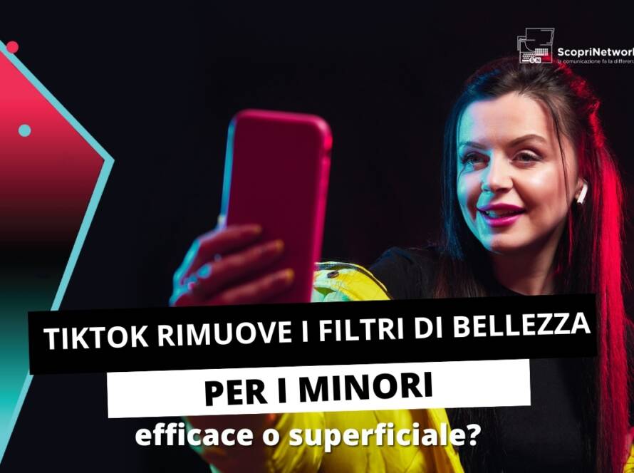 TikTok per i minori